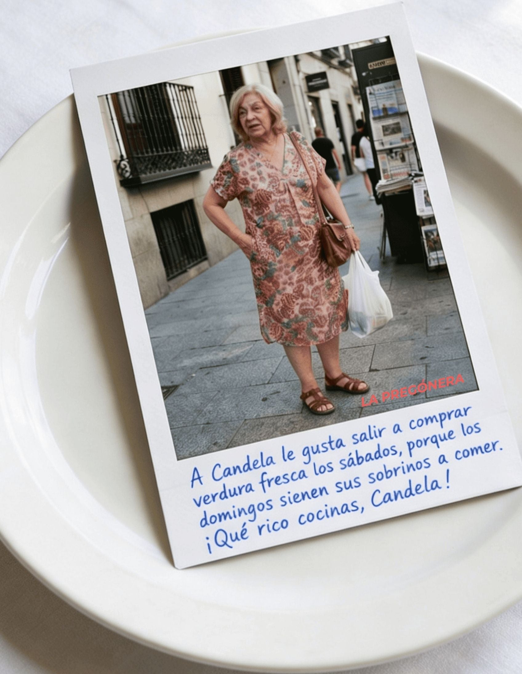 Bata Ani entera, vestido fresco de verano para señora, La Pregonera