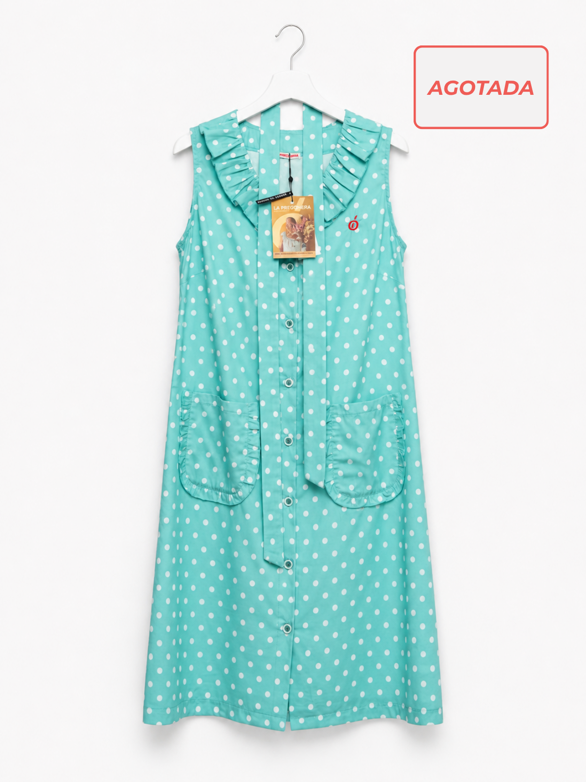 Bata Cinta entera, vestido fresco de verano para señora, La Pregonera